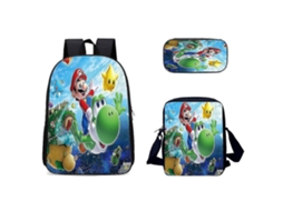 3 Pçs/Set Mochila Boi com Saco e Saco de Lápis