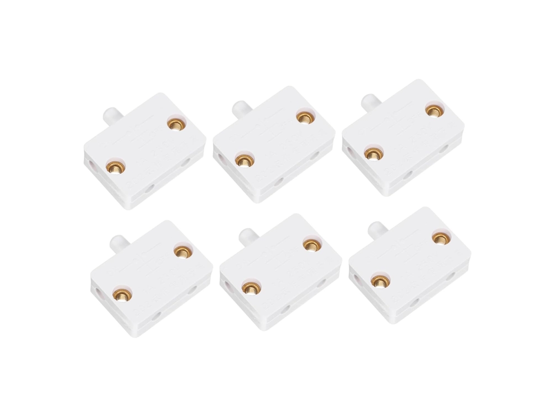 Conjunto De 6 Peças De Interruptores De Luz Para Portas Normalmente Fechadas.