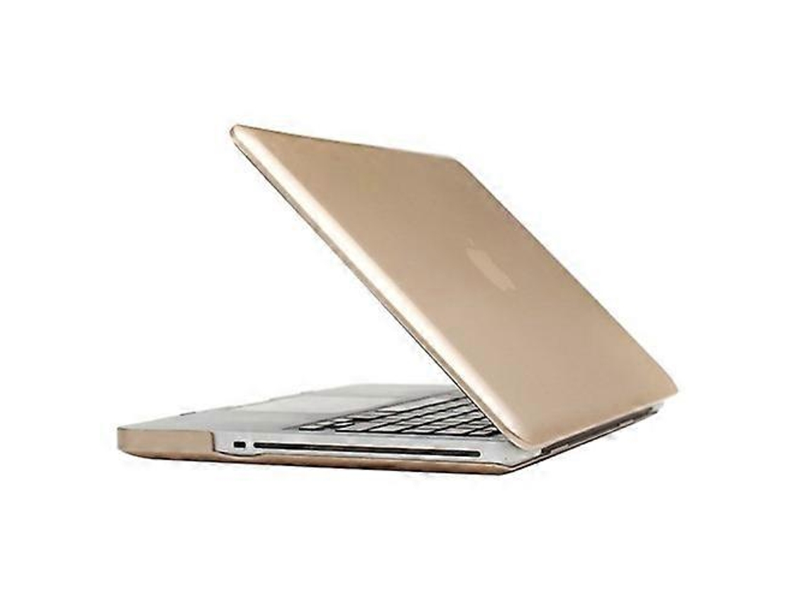 Capa Protetora De Plástico Rígido Fosco Para Macbook Pro 13,3 Polegadas Aquaforge (dourada)