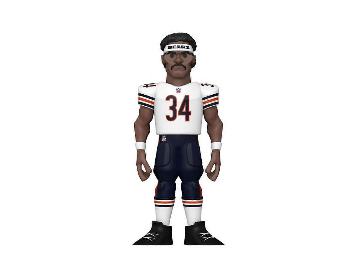 Figurina De Ação De Vinil Ouro, Walter Payton, Lendas Da Nfl, 5 Polegadasadultunisex