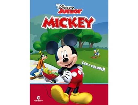 Livro Gigante Ler E Colorir Mickey de Culturama (Português)