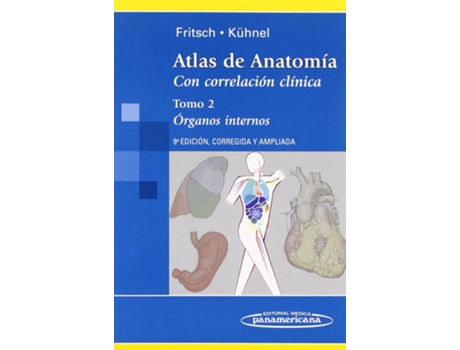 Livro Atlas De Anatomía. Con Correlación Clínica de Helga Fritsch (Español)