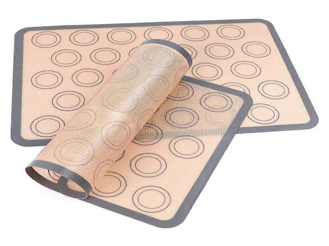 Tapete de Silicone Lurelia, 2 Unidades, Antiaderente, Reutilizável, Para Forno E Pastelaria