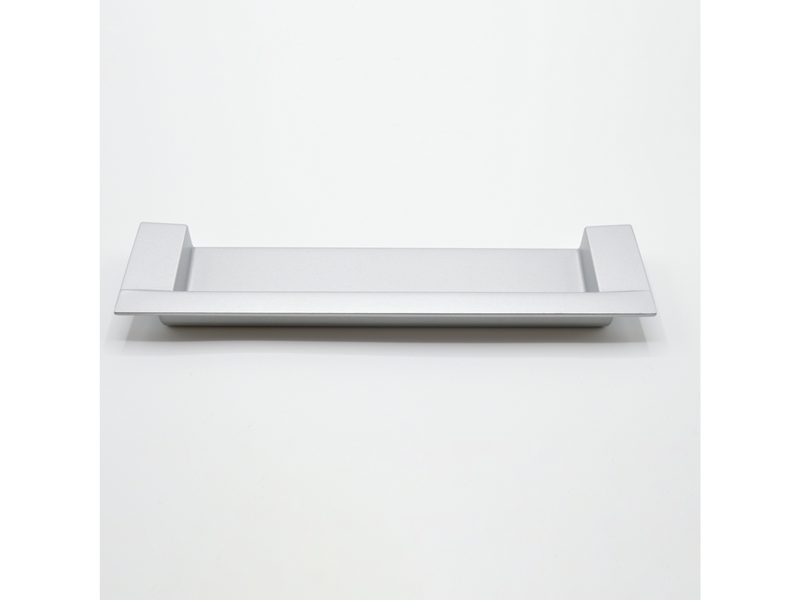 Puxador HARDWAREXCHANGE Retangular em Zamac, 180x45mm Alumínio (pacote de 20)