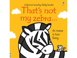 Livro Thats Not My Zebra de Fiona Watt (Inglês - Capa Dura)