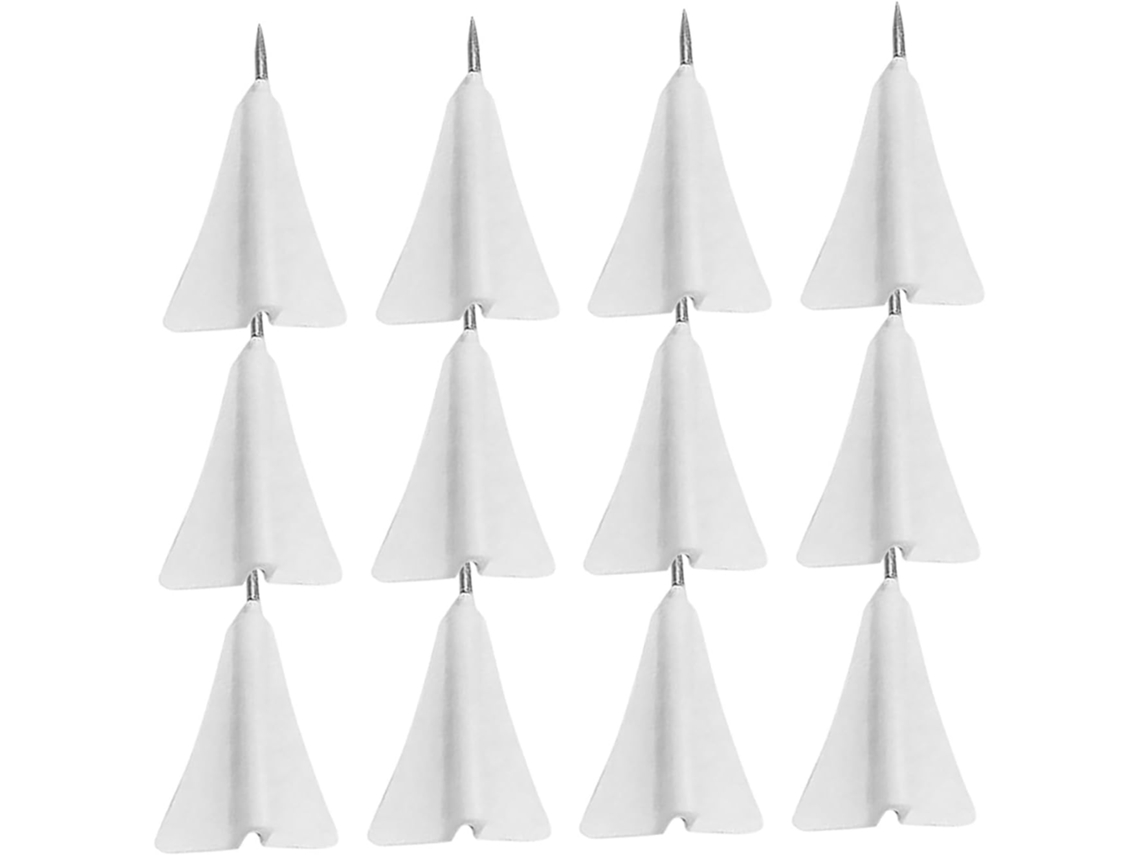 Papel Sherchpry Avião Tachinhas, 12 Unidades, Material Abs e Aço, Design Delicado e Funcional para Outros Murais