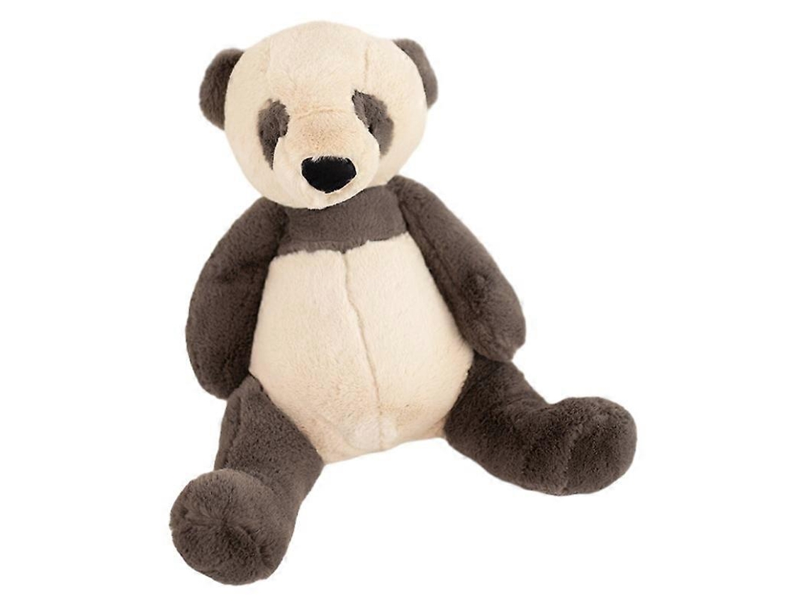 Brinquedo De Pelúcia Panda Sentado, Macio, Presente