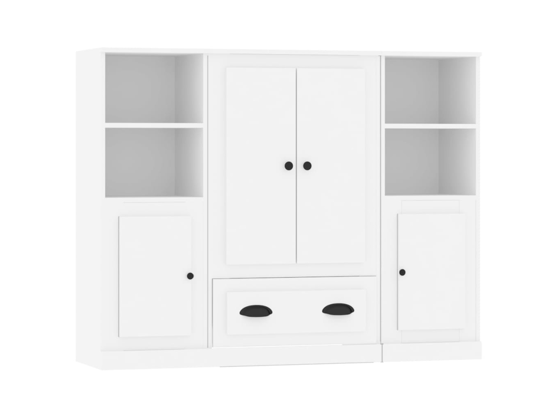 Highboard, Highboards Vidaxl Branco Madeira Processada (n/a)