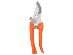 Tijeras De Podar Hoja Con Acero Inoxidable Para Jardinería, Mango Ergonómico (naranja)