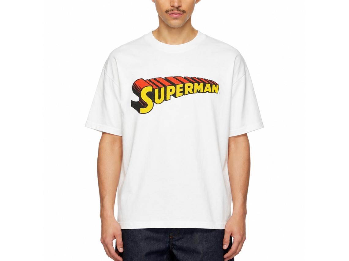 Superman Telescopic Crackle T-shirt Unisex Adults Size:xxxl