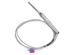 Sensor De Temperatura Termopar Tipo K Aço Inoxidável 304 Sonda M8 5x50mm Isolada 3m