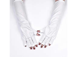 Uv Protection Gloves For Lamp Nail Dryer Anti Led/uv Gel Art, Women Sun Pr Otection GOKOCO