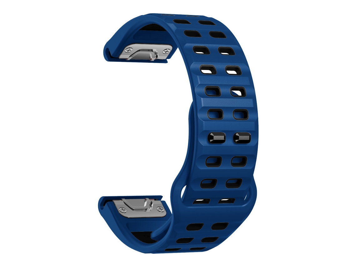 Pulseira Esportiva para Garmin Fenix 7, Liberação Rápida 22 mm, Cinza e Laranja SIURN