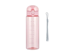 Garrafa de Água Esportiva Reutilizável de 780ml com Tampa Resistente a Impactos e Alça Anti vazamento. MDUG (rosa)