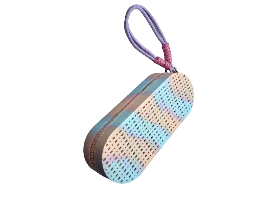 Estojo de Silicone para Óculos de Natação com Textura Trançada, Ventilação Dupla, Absorção de Impacto AQUAFORGE