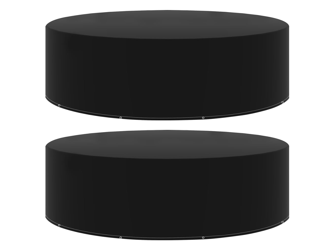 Vidaxl Capas Para Mobiliário De Jardim 2 Pcs Com 10 Ilhós 325x90 Cm