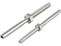 Borne Goujon en Inox, 2 pièces, Longueur SFUSHOS