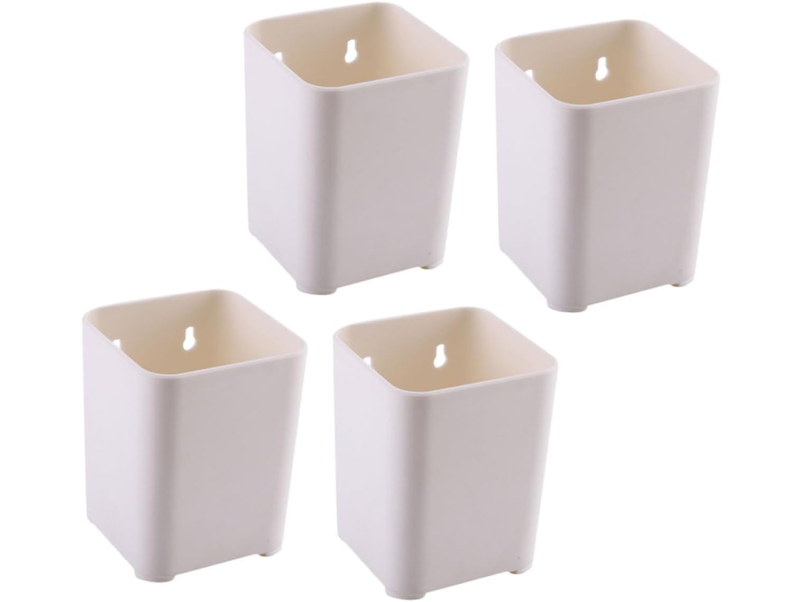 Doitool Conjunto De 4-porta Canetas Adesivos Cubículo, Organizador De Canetas Com Fixação Na Parede, Suporte