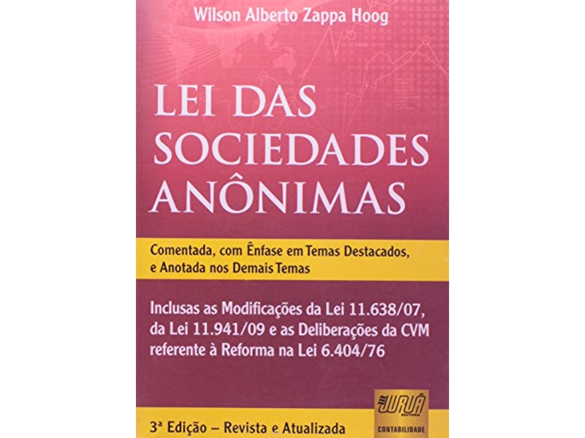 Livro Lei Das Sociedades Anonimas Inclusas As Modificacoes Da Lei 11.638/07, Da 3 (Português)