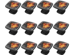 Puxadores Quadrados Para Gavetas De Cômoda, Puxadores Para Armários De Cozinha, 12 Peças, Estilo Basquete Com Chamas