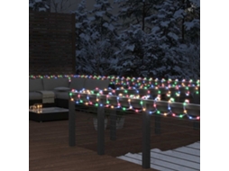 Vidaxl Cordão De Iluminação Com 120 Luzes Led 5 M Pvc Multicolorido