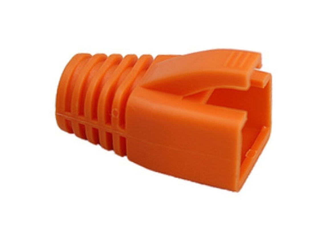 Lurelia Cabo Ethernet Cat7 Rj45 7 Mm Blindado Laranja Para Rede Lan