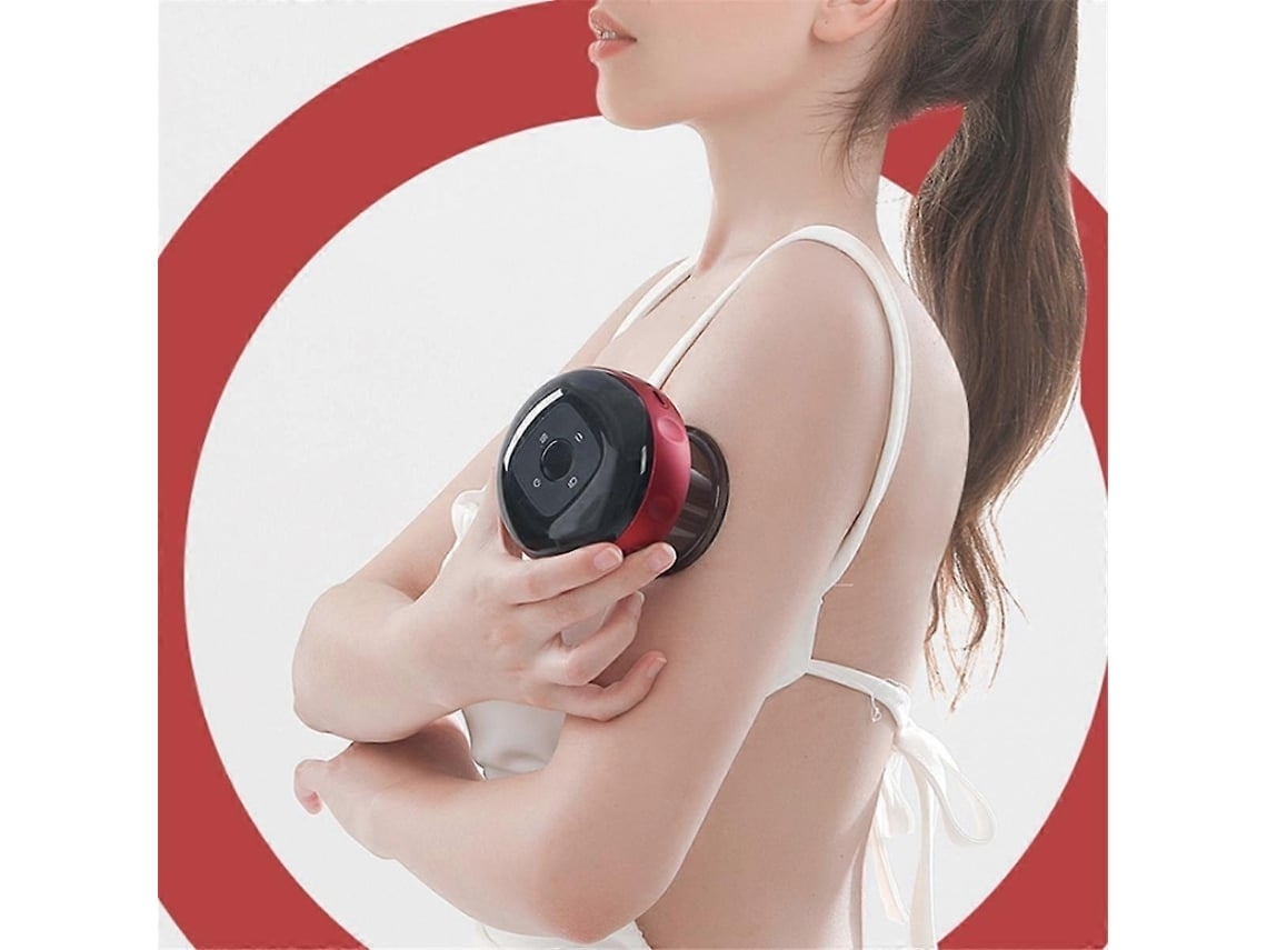 Instrumento De Massagem Com Ventosas Respiratórias Inteligentes, Massagem Elétrica De Raspagem De Pele, Emagrecimento Sem Fio B