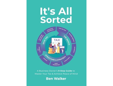 Livro Its All Sorted A Business Owners 9-Step Guide to Master Your Tax amp Achieve Peace of Mind de Ben Walker (Inglês - Capa Dura)