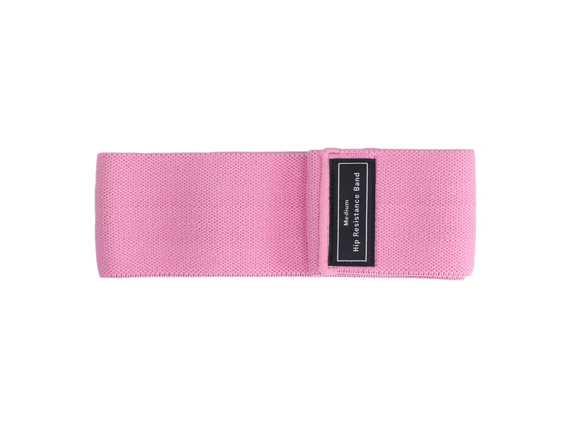 Bandas de resistência rosa antiderrapantes para quadril, leves, unissex, para pernas e panturrilhas