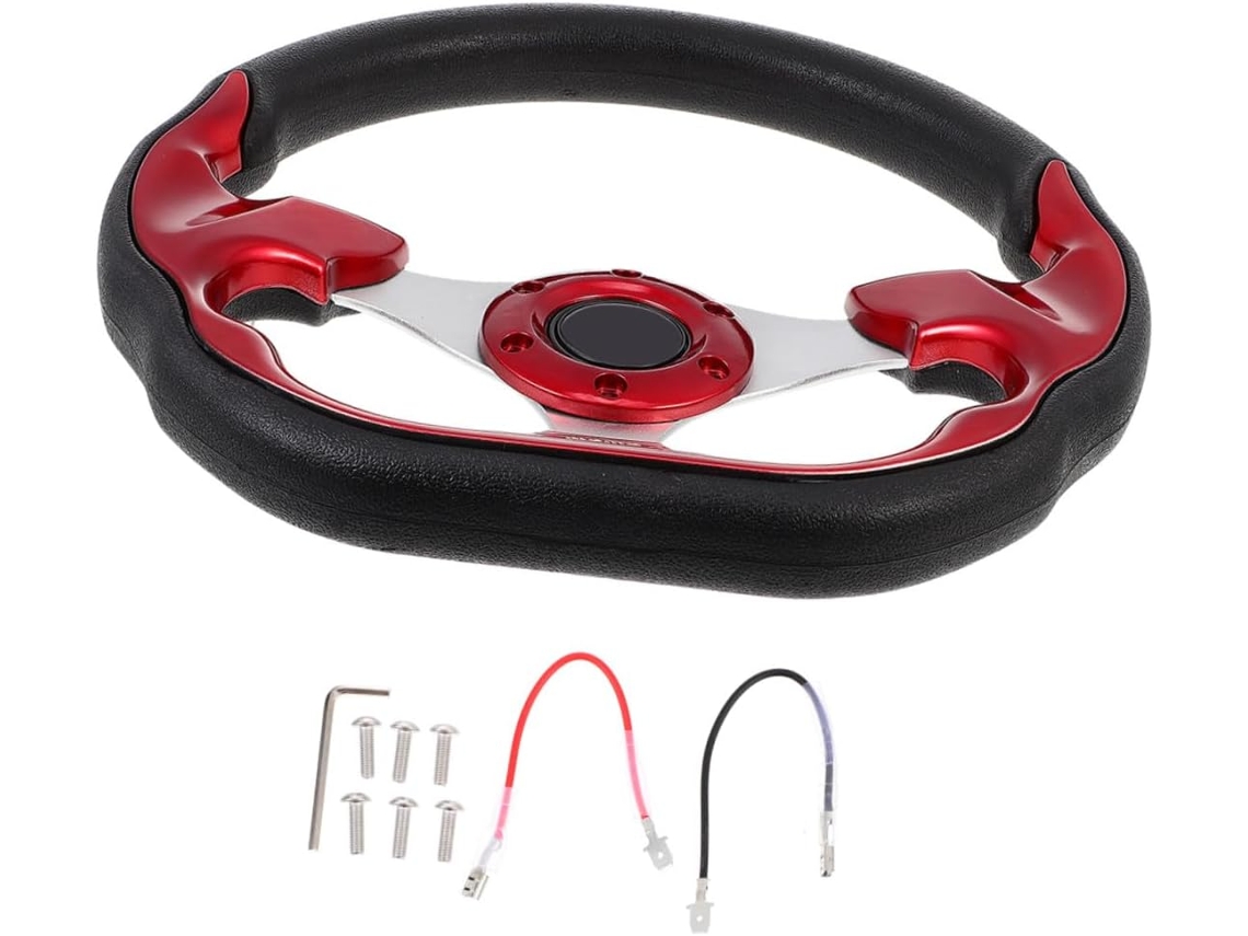 Volante De Corrida Modificado De 33 Cm Em Pu Durável Para Carros De Drift.