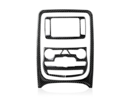 Painel De Ajuste Da Tomada De Ar Condicionado Do Console Central Para Dodge Durango 2014-2017 - Acessórios Internos Em Fibra De Carbono