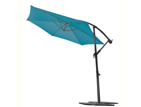 Guarda-Sol Super King Offset Ø 3 M Azul Gasolina