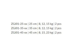 Líder Fluorocarbon Jaws 35 Cm Transparente 8 kgmikado