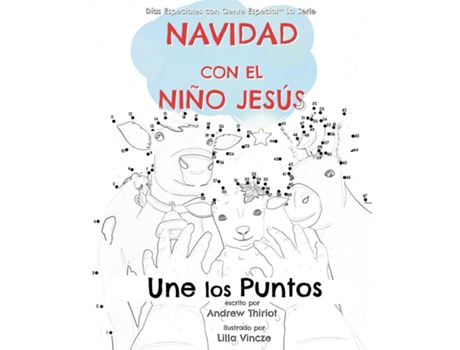 Livro Navidad con el Niño Jesús Une los Puntos de Andrew Thiriot (Inglês)