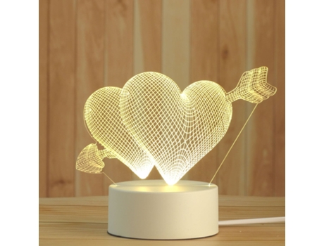 Luz Noturna 3D Led Criativa