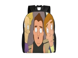 Mochila De Estudante Bobs Burgers W431, Durável E Leve, Com Alça De Ombro Impermeável E Respirável J431 Olysi Shop