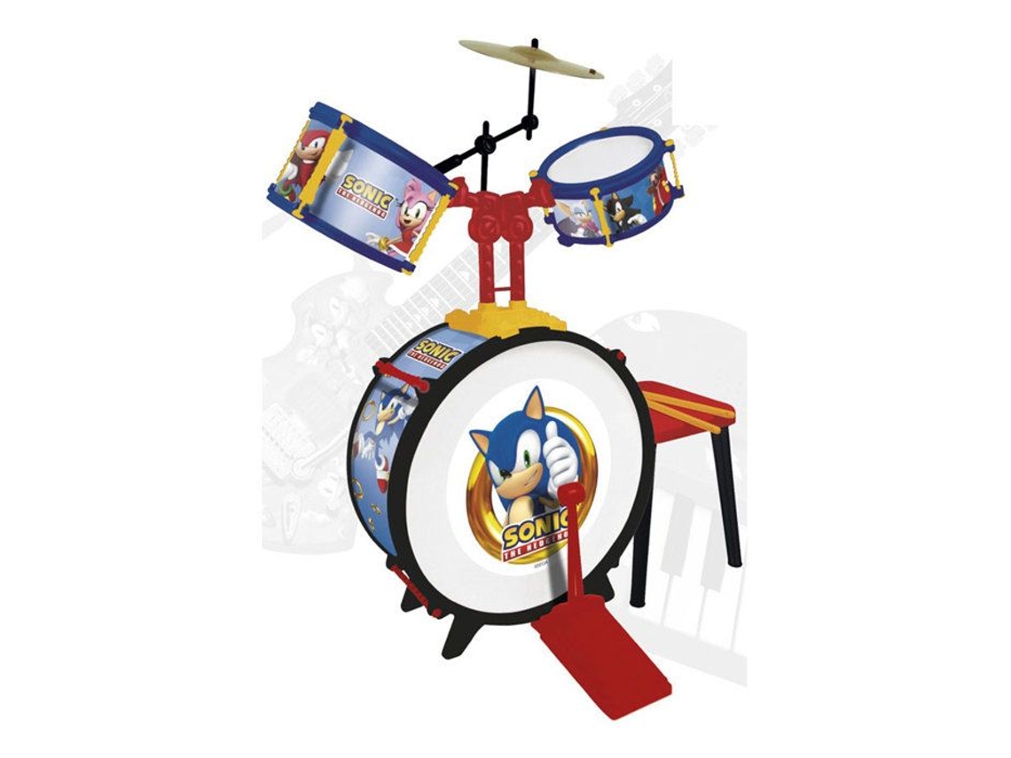 Bateria Sonic Com Banqueta Claudio Reig