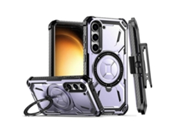Capa Protetora Armor Series Com Clipe Traseiro Para Samsung Galaxy S23+ 5g