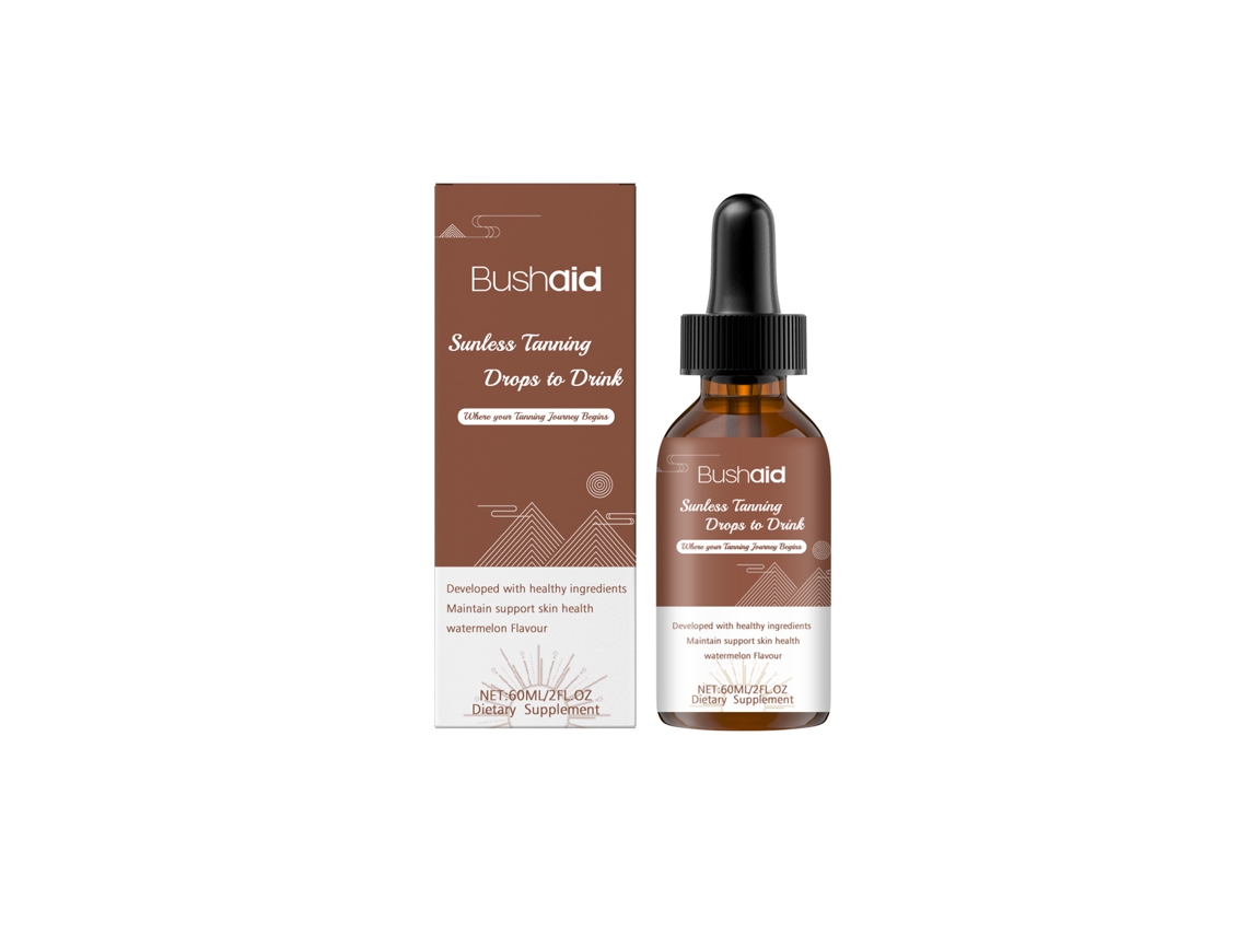 Gotas Bronzeamento Natural Oral Saudável