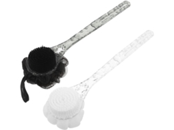 Lurelia Pack De 2 Buchas Vegetais De Banho Para Costas E Corpo, Bucha Vegetal, Cabo Longo E Dupla Face