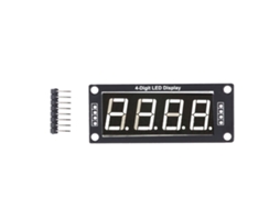 Tela LED HKJ 4 bits 7 segmentos 0,56 polegadas branca