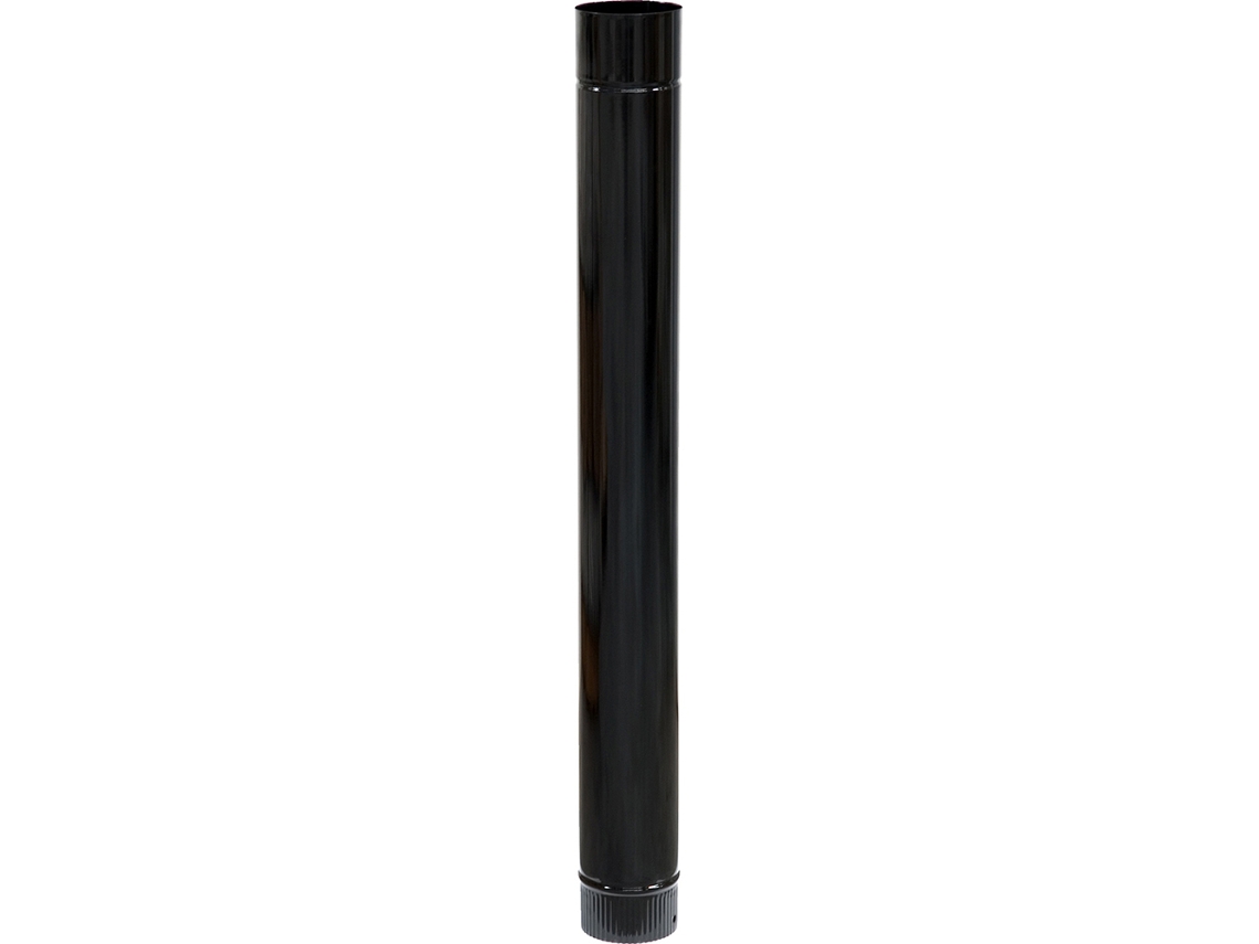 Tubo estufa vitrificado 110mm. 1mt.