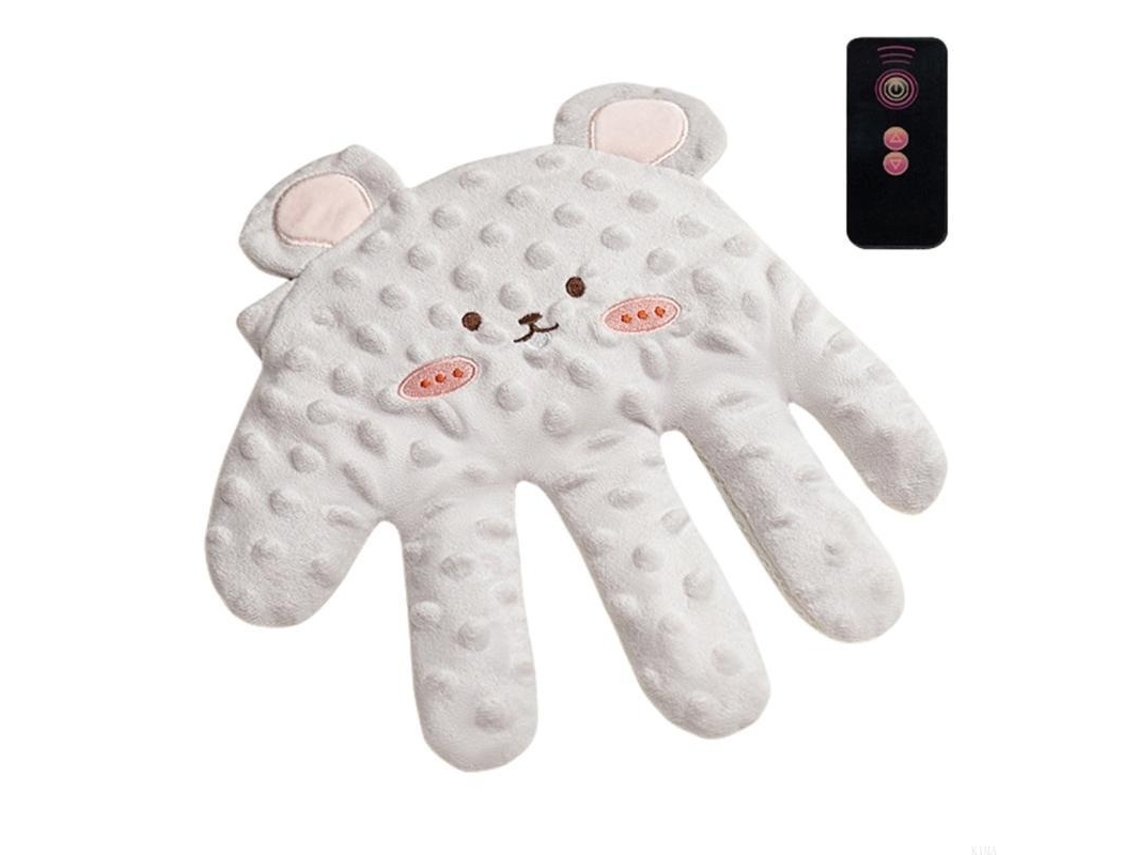 Boneca Calmante Para Bebé Com Tapinhas Automáticos, Função Anti-susto E Toque Macio, Mouse Elysve
