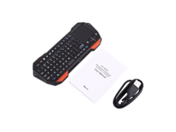 Teclado Sem Fio Bluetooth Mini Com Mouse E Touchpad Para Windows E Android
