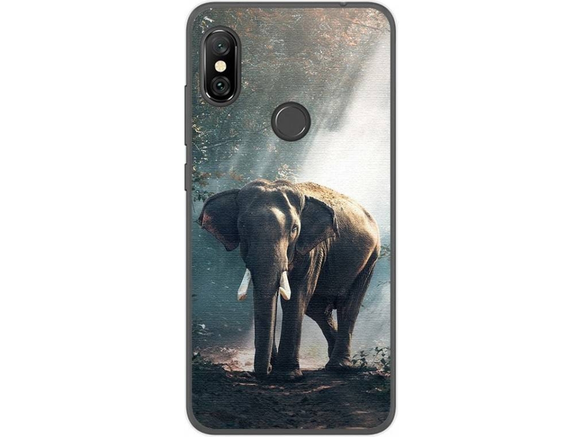 Capa Xiaomi Redmi Note 6 Pro TUMUNDOSMARTPHONE Elefante Multicor