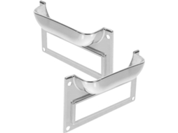Conjunto De 2 Puxadores Simples Para Armários, Versáteis, Para Gavetas, Guarda Roupas E Móveis Fácil Instalação