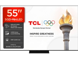 TV TCL 55C8L (SQD-MINILED - 55'' - 140 cm - 4K Ultra HD - Smart TV)