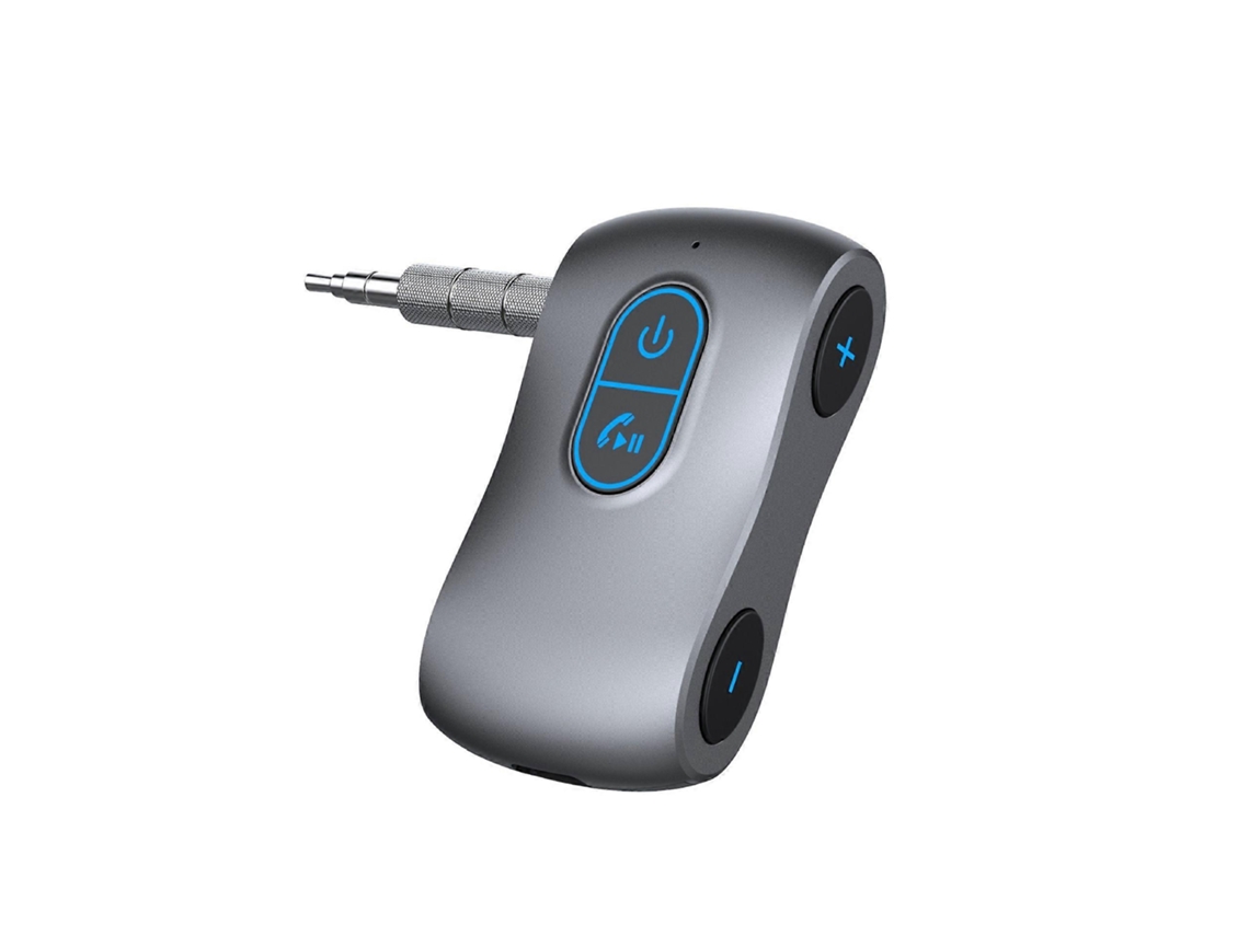 Adaptador Bluetooth Para Carro, Transmissor/receptor Bluetooth 5.3 Com Redução De Ruído, Adaptador Bluetooth Portátil Com Entrada Auxiliar De 3,5 Mm P