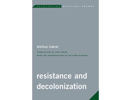 Livro resistance and decolonization de amilcar cabral (inglês)