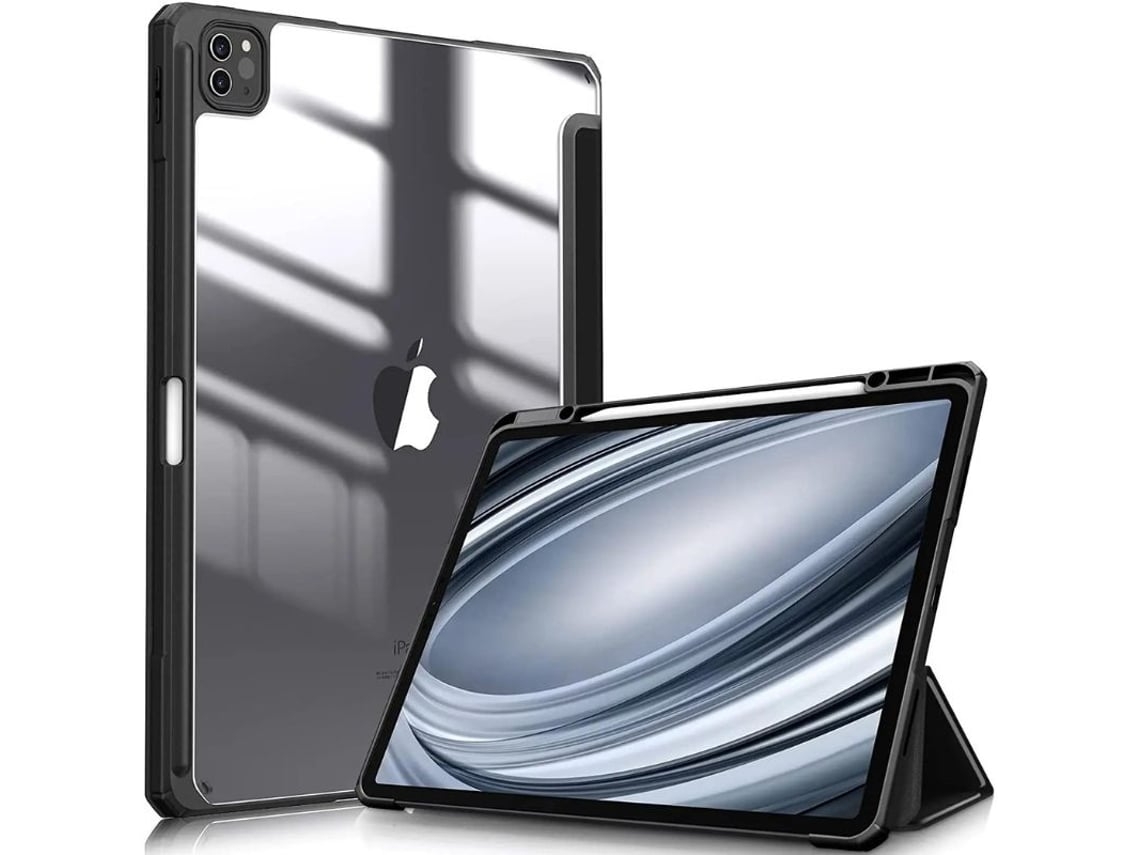 Capa Crystal Folio para Ipad 10.2 2020 8º Ger Preto